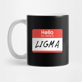 Ligma Nametag, Full Mug